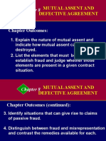 Buslaw08-Mutual Assent and Defective Agreement