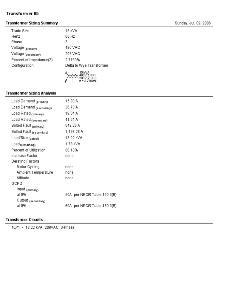 Transformer 5 (Primary) (Secondary) PDF