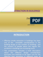 Smoke Extraction in Buildings: Presented by