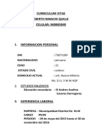 Curriculum Vitae