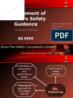Development of New Fire Safety Guidance