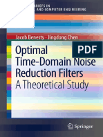 Jacob Benesty, Jingdong Chen - Optimal Time-Domain Noise Reduction Filters