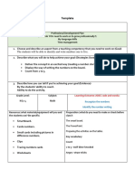 counting lesson plan