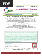 HERBAL REMEDIES USED IN TREATMENT OF BACTERIAL VAGINITIS