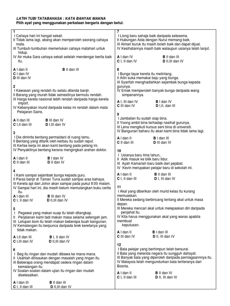 KATA BANYAK MAKNA SOALAN.docx