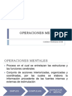 Operaciones Mentales