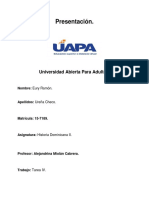 Tarea 4. Historia Dominicana 2