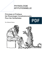 Physiologie Constitutionnelle Moore