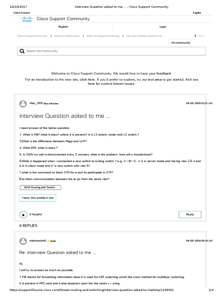 Understanding common networking interview questions and answers PDF