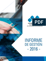 Asomicrofinanzas Informe Gestion 2016 PDF