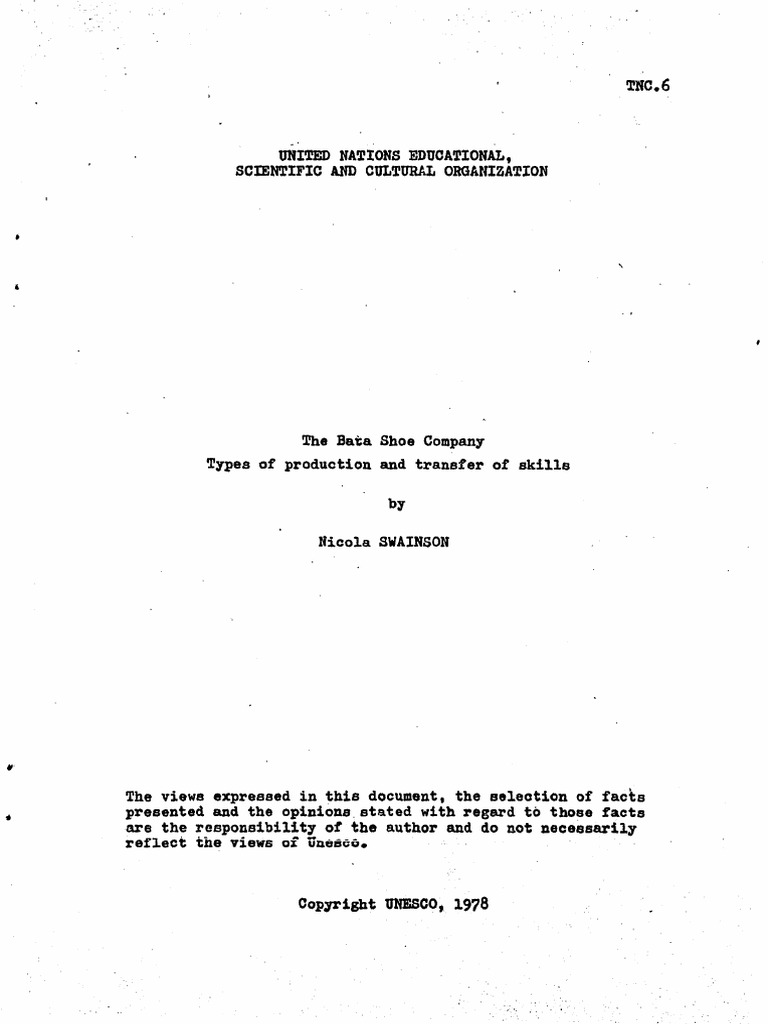 project report on bata shoes