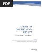 Download Chemistry project on chemistry in everyday life  by Ankit Mishra SN363217194 doc pdf
