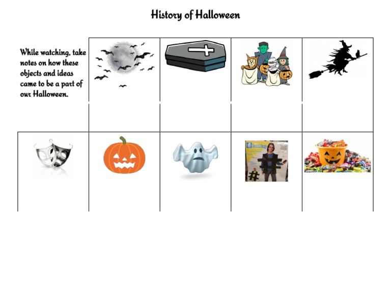 History of Halloween PDF