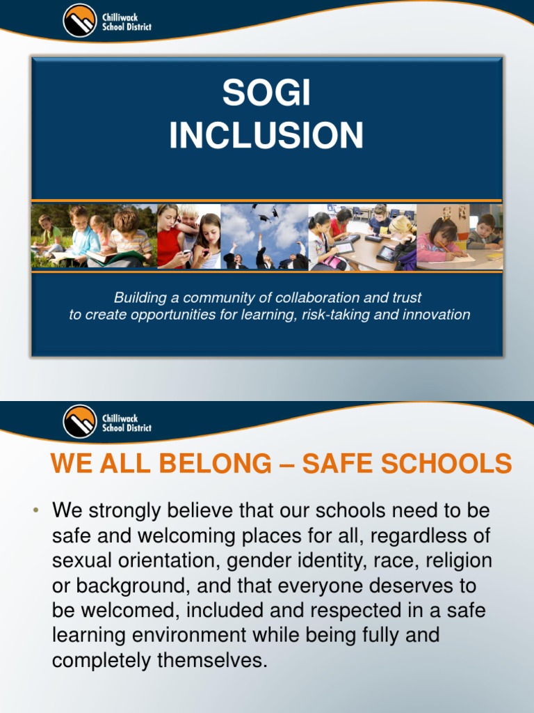 Sogi Powerpoint Presentation Pdf Sexual Orientation Gender Identity