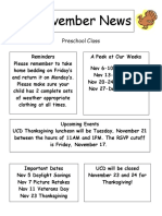 November1 Preschool