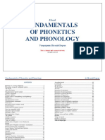 Fundamentals of Phonetics and Phonology