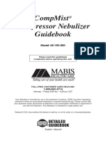 Compmist Compressor Nebulizer Guidebook: Model 40-105-000