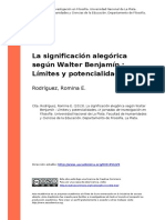 La significacion alegorica segun Walter Benjamin  Limites y potencialidades.pdf