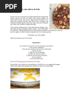 Taça Com Sobras de Bolo