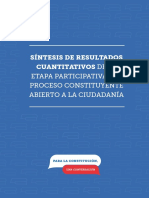 Sintesis de Resultados Etapa Participativa