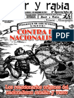 Revista Amor y Rabia Nr. 70: "Contra El Nacionalismo"