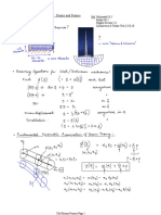 Chapter 4: Beams and Frames Analysis Notes