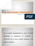 La Nulidad Procesal 2013 1