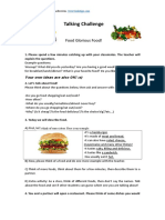 Discussion Lesson About Food CLT Communicative Language Teaching Resources Conv 101979
