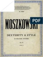 Moszkowski Dexterity Op.91 2 PDF