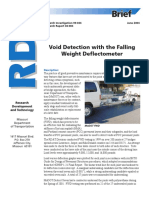 Void Detection With The Falling Weight Deflectometer: Research Investigation 99-044 June 2004 Research Report 04-004