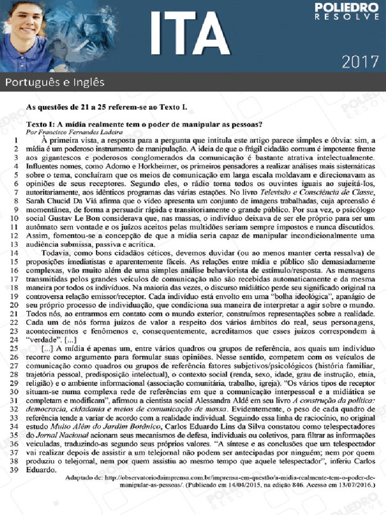 ITA 2017 - Português | PDF