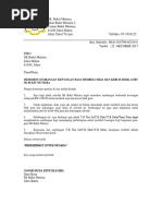 Surat Mohon Sumbangan Cat Contoh Surat