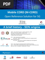 Mobile CORD (M-CORD) Open for 5G - Netsoft2017_Keynote_Snow