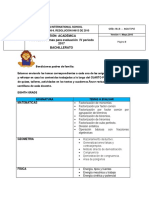 8th - Temario de Evaluaciones-4th Period 2017