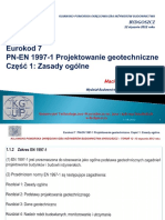Eurokod 7 PN en 1997 1 Projektowanie Geotechniczne Czesc 1 Zasady Ogolne PDF