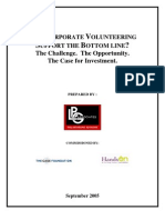 Can Corporate Volunteering Support the Bottom Line?