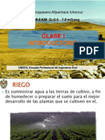 Clase I-proy Riego