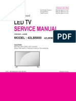 LG TV Service Manual 42lb5800 PDF