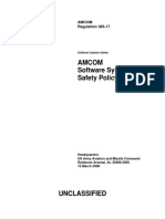 Amcom Reg. 385-17 - Software System Safety Policy