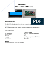 I2C LCD Interface