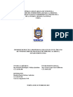 Informe de Practica Profesional Stefany Rondon Ingenieria Civil