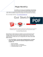 Cara Instal Plugin SketchUp