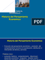 Historia Del Pensamiento Economico