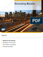 Automotive Consulting Solution: SAP World Template