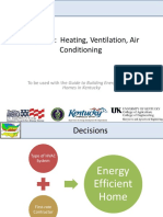 Chapter 7: Heating, Ventilation, Air Conditioning: To Be Used With The Guide To Building Energy Efficient