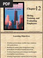 Hiring, Training, and Evaluating Employees