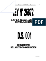 3. Ley de Conciliacion y Reglamento