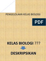 Pengelolaan Kelas Biologi