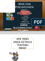 Keimanan Dan Kemanusiaan