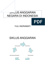 Hanggar Siklus Anggaran Negara Indonesia